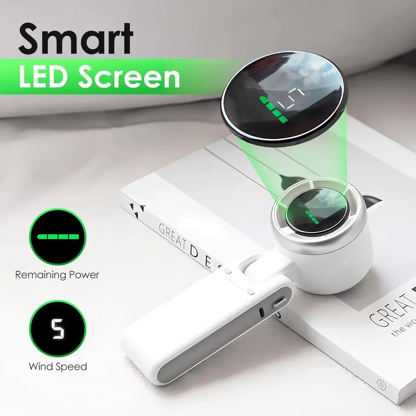 Portable Fan Вентилятор Portable Fans Help Reduce Reliance on Air Conditioning, Saving Energy and Lowering Electricity Bill