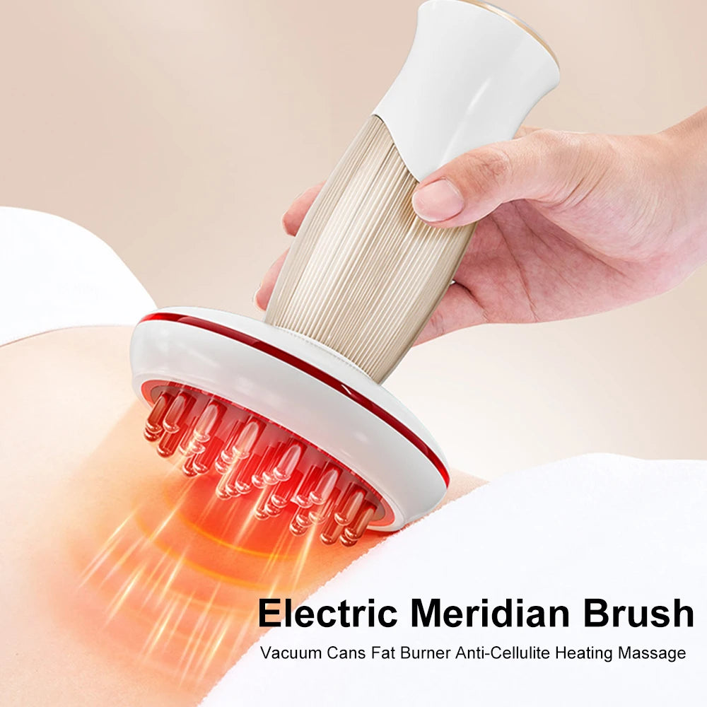 Electric Meridian Brush Full Body Universal Abdominal Massager Abdominal Rubber Scraping Artifact Shoulder Neck Thin