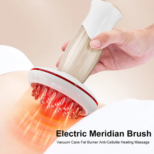Electric Meridian Brush Full Body Universal Abdominal Massager Abdominal Rubber Scraping Artifact Shoulder Neck Thin