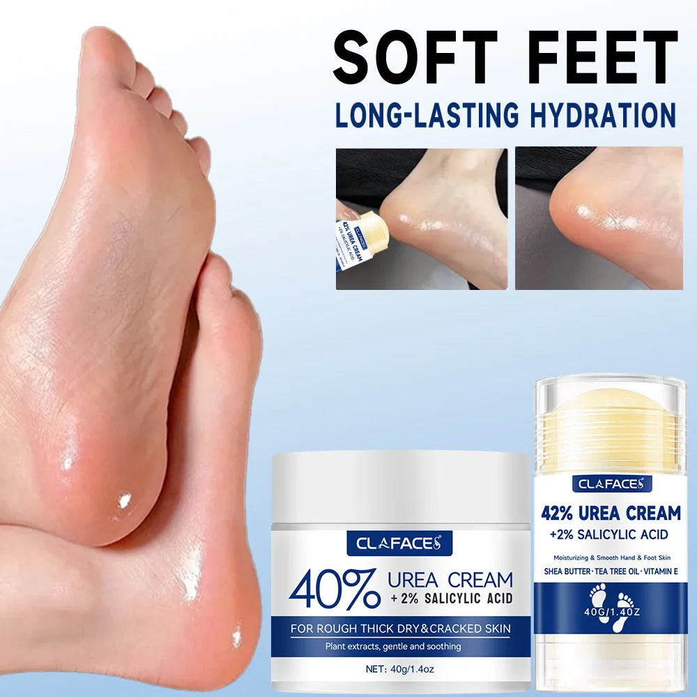 Foot Care Set | Removes Dead Skin and Repairs Cracked Heels | 48 Hours Moisturizing | Family Size Large Capacity