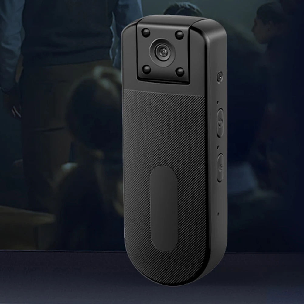 Wearable HD 1080P Worn Bodycam Night Vision WiFi Portable Small Personal Camcorder with Audio & Video Recording Body Worn Cam