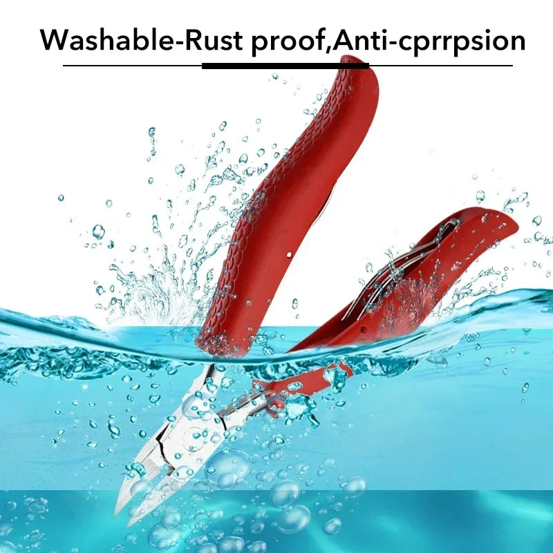 Foot Care Tool Nail Clippers Ingrown Toenail Podiatry Correction Nippers Cuticle Cutters Cut Paronychia Pedicure Manicure Hand