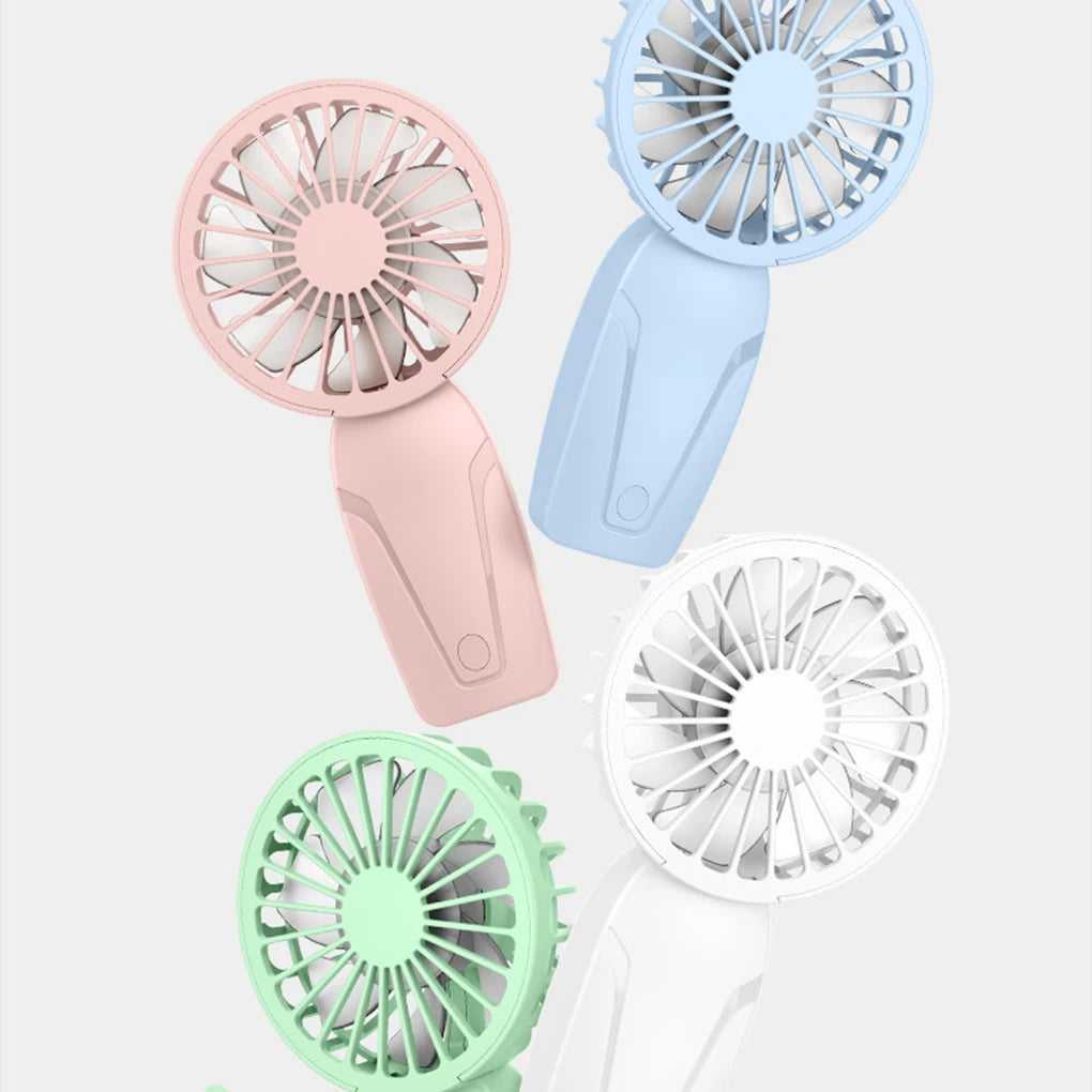 Travel Upgraded Portable Fan 3 Speed Silent Mini Handheld Fan USB Charging Handheld Small Fan for Kids Women Men Indoor Outdoor
