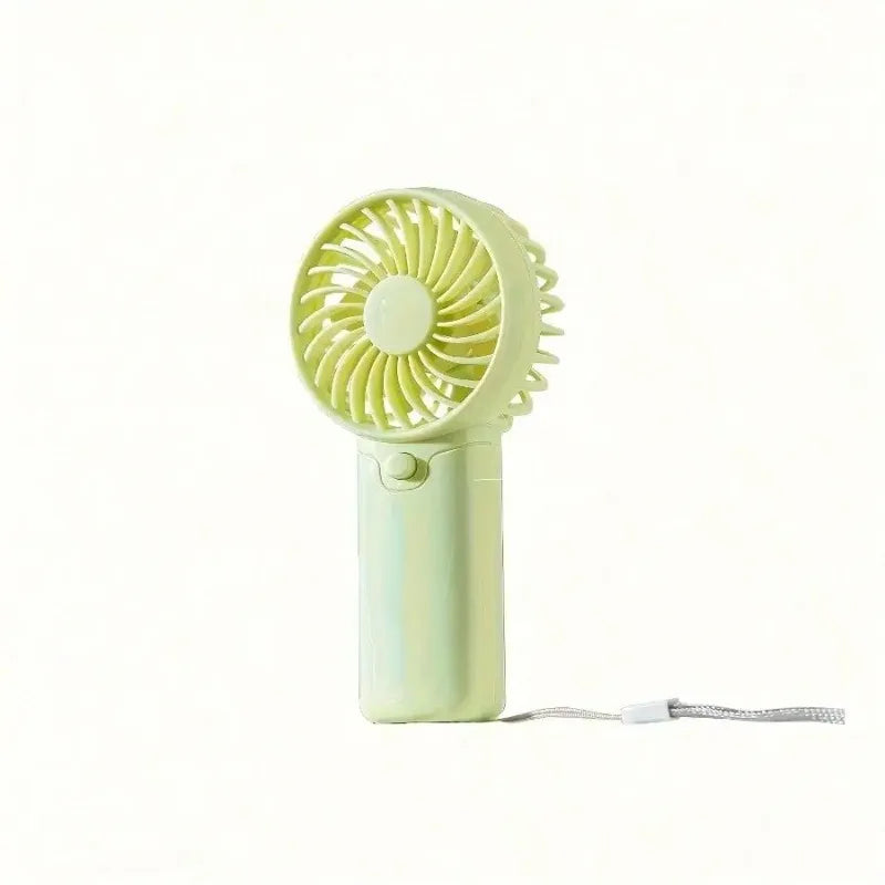 Portable Fan Compact Handheld Fan - Portable Battery-Powered Personal Cooling Device for Travel & Outdoor Use Desktop Gifts