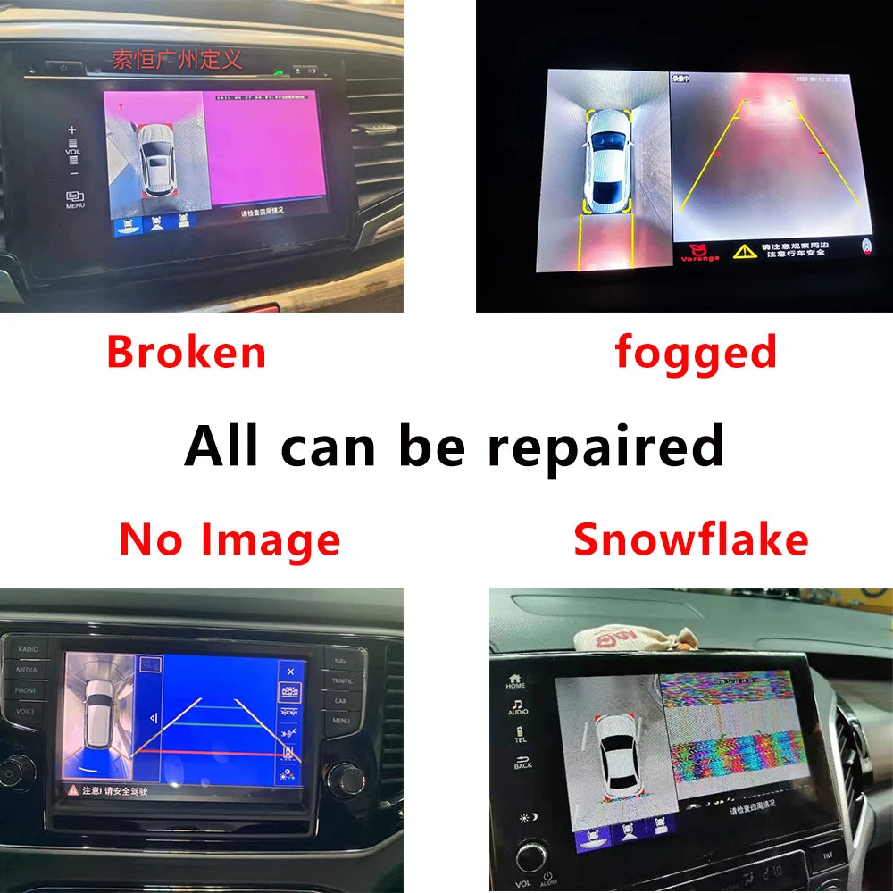Camera for Car 360° Panoramic Surround View Camera CVBS 720p 1080p 2D 3D Front Back Left Right