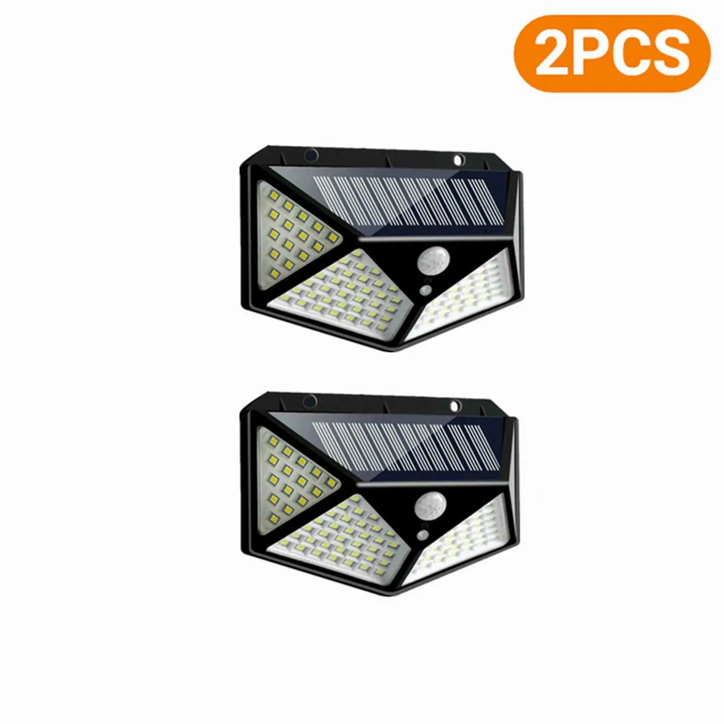 100 LED Outdoor Solar Lamp Outdoor Garden Decoration Solar LED Light Waterproof Sunlight Powered Spotlight with Motion Sensor