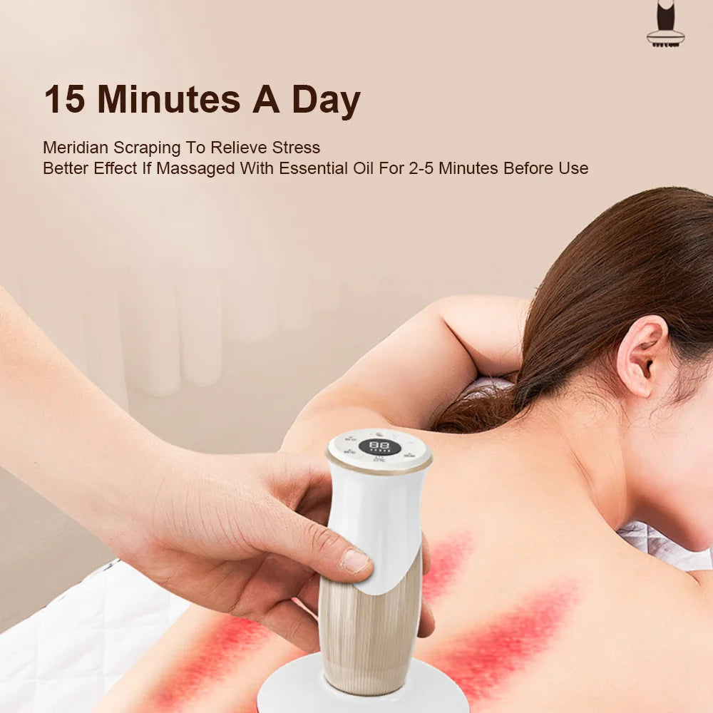 Electric Meridian Brush Full Body Universal Abdominal Massager Abdominal Rubber Scraping Artifact Shoulder Neck Thin