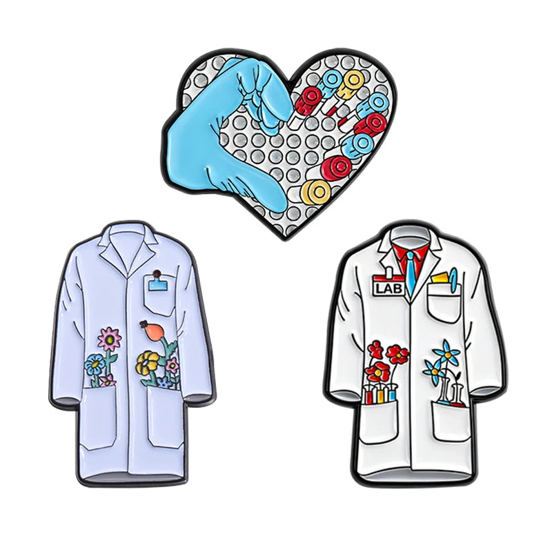 3-7pcs/sets Cartoon Anime Middle Finger Rude Cat Enamel Pins Low Battery Daisy Flower Brooches Backpack Lapel Badge Jewelry Gift