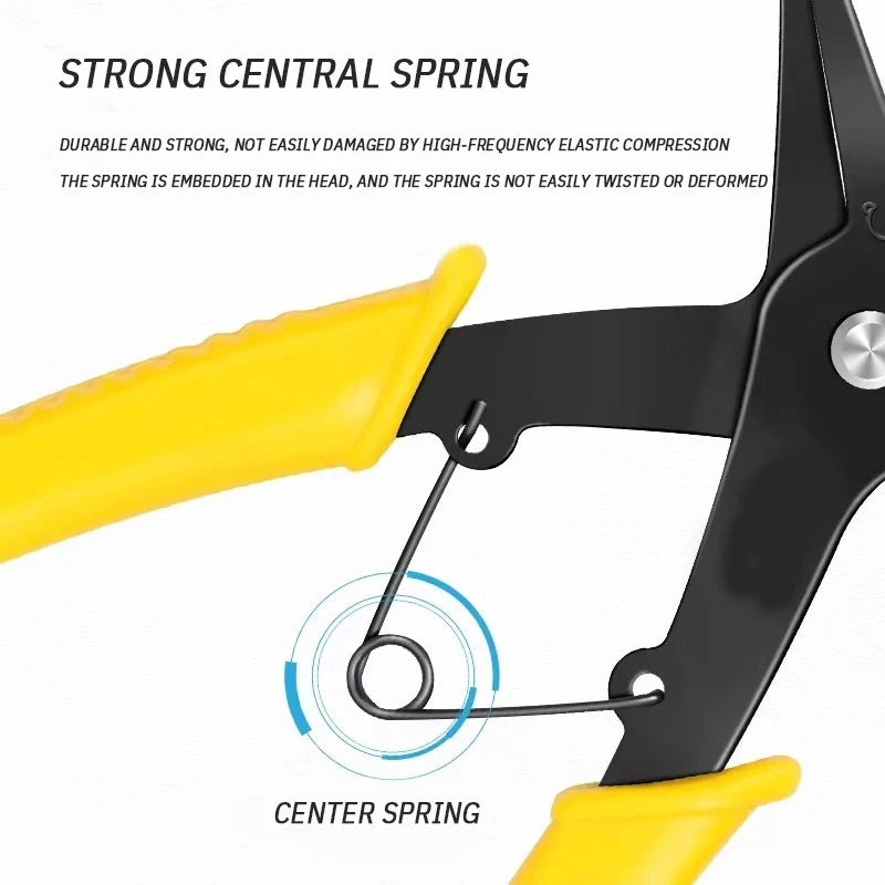 1Pc 6" Precision Long Needle Nose Pliers, Industrial Hand Tool for Jewelry Craft, Home Repair & Fishing