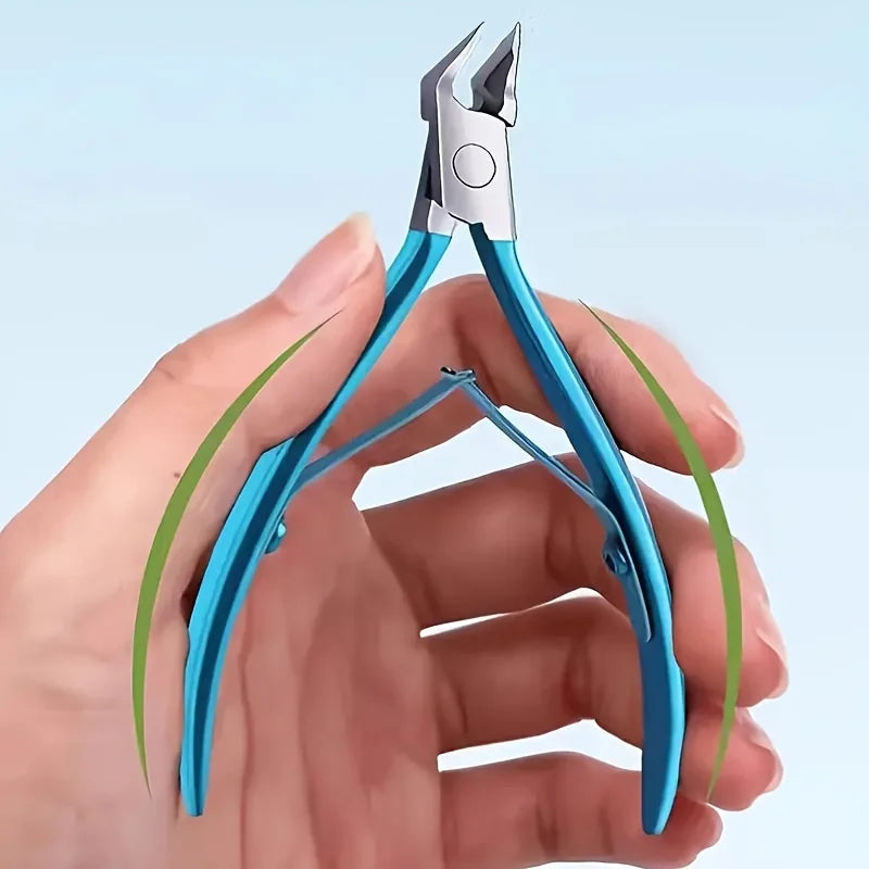 1pcs Ingrown Toenail Clippers Straight Blade Toe Nail Clippers for Thick Nails for Seniors, Stainless Steel Nail Clippers