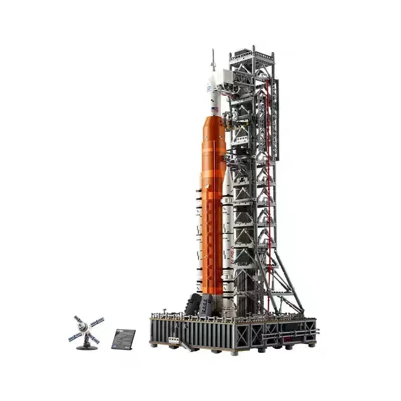 NEW 3601pcs Artemis Space Launch System Building Blocks MOC 10341 Rocket Spacecraft Model Ornaments for Birthday Christmas Gifts