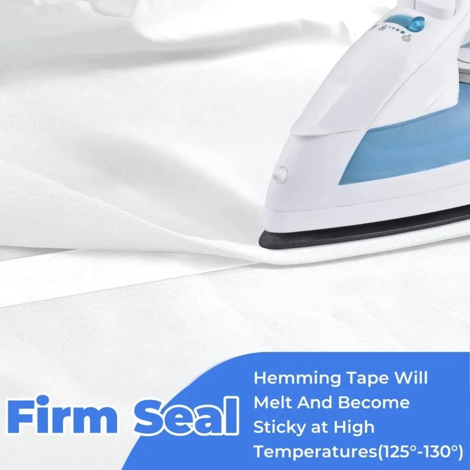 Self Adhesive Pants Hem Tape Iron DIY Jean Clothes Length Shorten for Hats Clothes Hot Melt Double-Sided Tape Sewing Tool