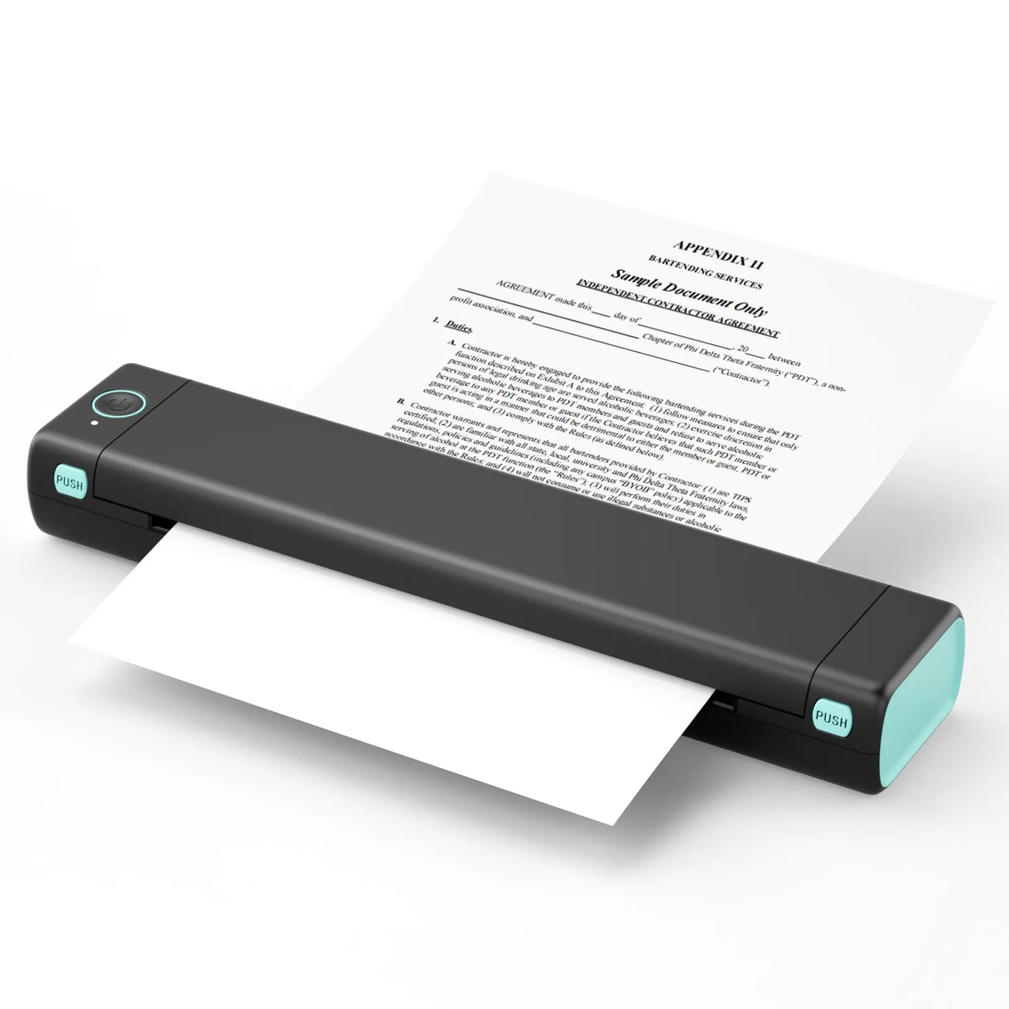 A4 Thermal Printer M08F Wireless Tattoo Transfer Bluetooth USB Mobile Printer Machine Text PDF Document Design Tattoo Printing