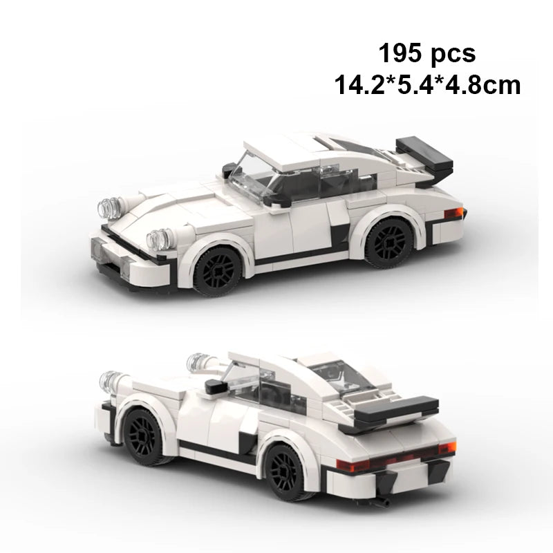 City Technical Vehicle Speed  Racing Car Building Blocks Courses Rennen гонки Carreras Moc DIY Model Brick Toys