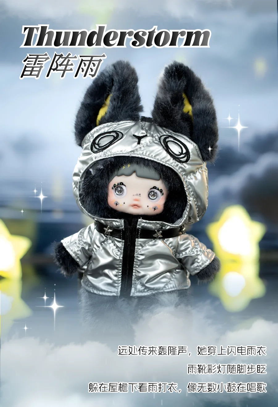 Nommi Weather Forecast Series Blind Box - Cute plush toy Handmade Bag Pendant Gift for Weddings Birthdays  Holidays Christmas