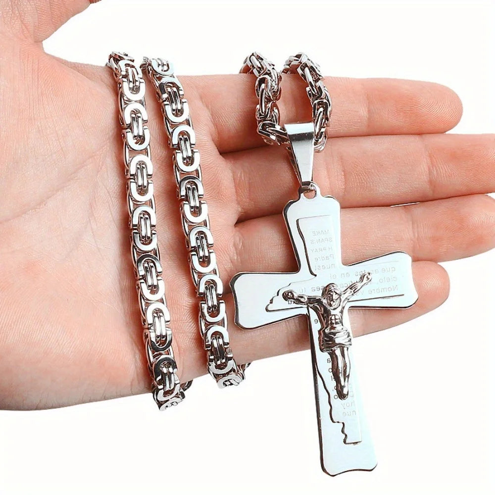 Classic Fashion Christmas Ornaments Necklace Amulet Pendant Charm Nacklace Men Punk Hip Hop Trend Mix and Match Wholesale