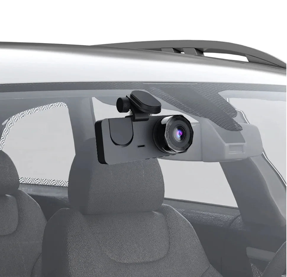 Dash Cam for Cars Camera Full HD 1080P Video Recorder Dashcam DVR Black Box Dual Lens DVR with Rear View Camera for Vehicle