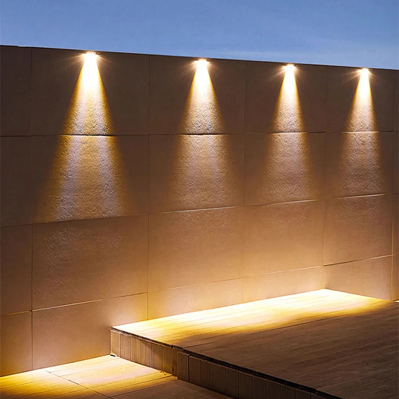 4 LED Outdoor Solar Lamps Garden Waterproof Decorative Lighting Solar Power Lamp Balcony Fence Yard Ambient Sunlight Lights