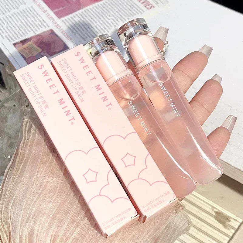 Crystal Jelly Lip Oil Plumping Mirror Lip Gloss Moisturizing Transparent Liquid Lipstick Long Lasting Lips Makeup Cosmetics