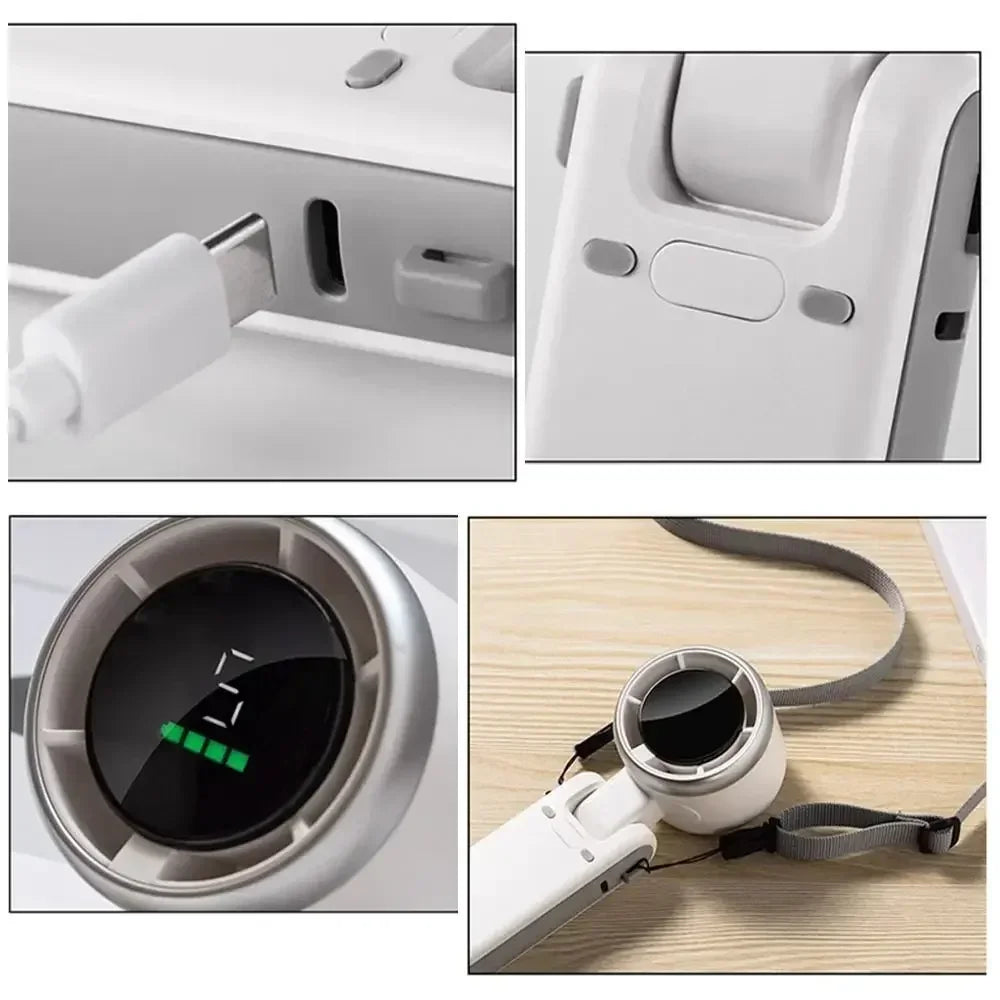 Fans Usb Fan Travel-sized Fans Are Essential Packing Items for Tourists Visiting Hot and Humid Tropical Destinations.