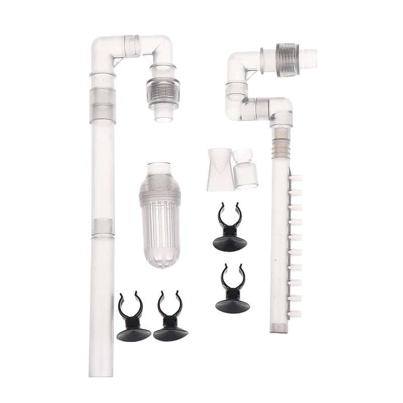 Aquarium Fish Tank Filter Rain Spray Bar Unit Outflow Pipe Inlet Outlet Tube Kit Fish Tank External Canister Filter Accessories