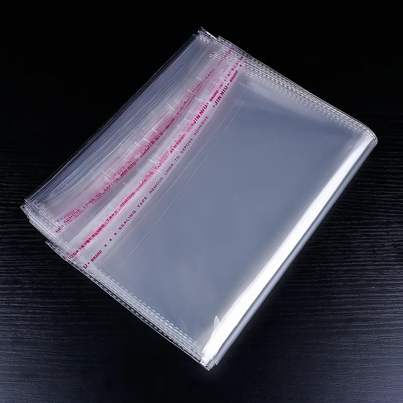 Plastic Clothing Packaging Bags Accessories Gifts Transparent Sealed Bags OPP Self-adhesive Bags Clothes Packaging Bags