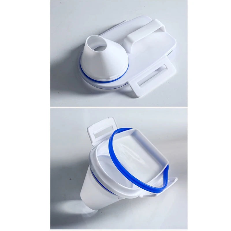 1.5kg/2kg Dog Cat Food Storage Container Plastic Pail With Measuring Cup Airtight Moisture Proof Pet Supplies Kitchen Jar