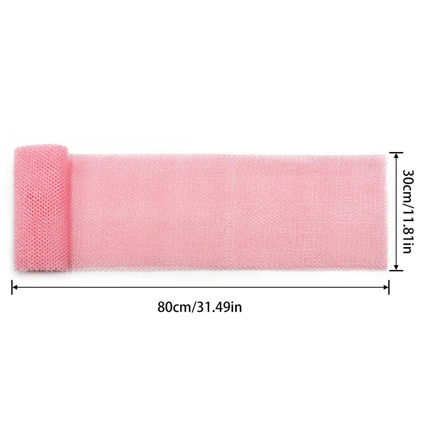 1PC African Net Bath Sponge Washcloth Reusable Long Bath Ball Net Sponge Exfoliating Net Skin Care Bathroom Accessories