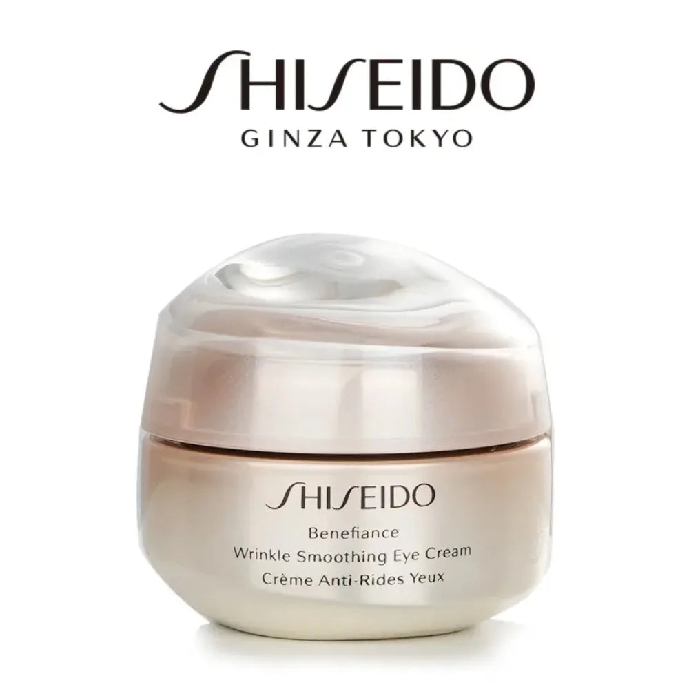 SHISEIDO Benefiance Wrinkle Smoothing Eye Cream 15ml, Original Japanese Skin Cares, Health Care