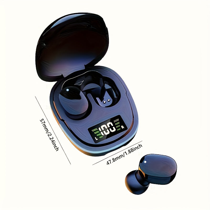 2025 Year New Wireless Earphones Headphones with LED Display Touch In-EarTWS Wireless Earbuds Sports Music Game Headset for IOS/Android