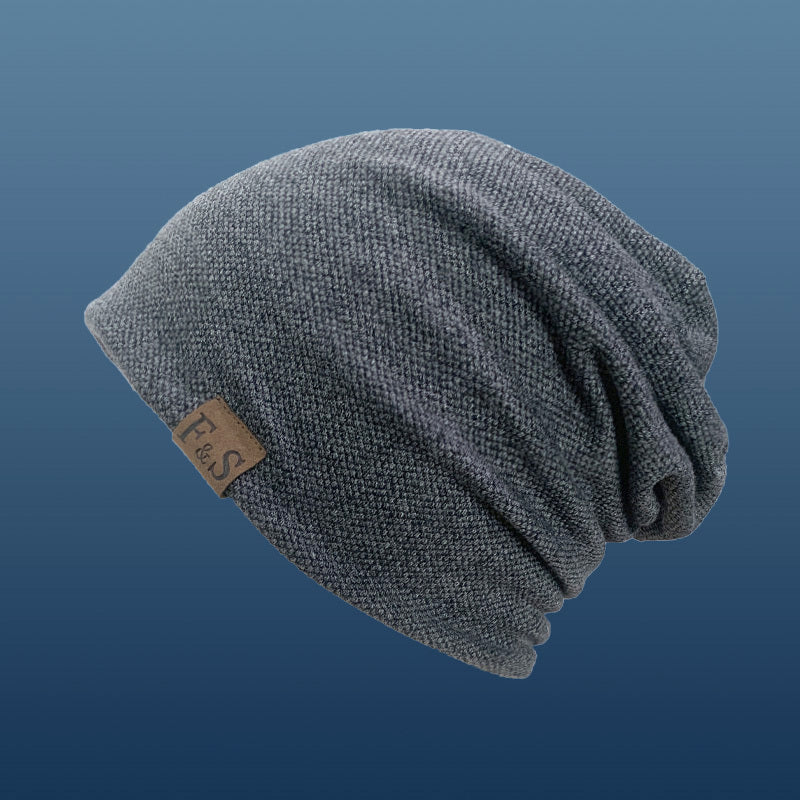 Long and Oversized Unisex Slouch Beanie Cap - Lightweight, Woven Polyester, Toggle Closure, Perfect for Summer and Winter, New Year Gift Idea, Urban Theme, Inelasticity Suitable