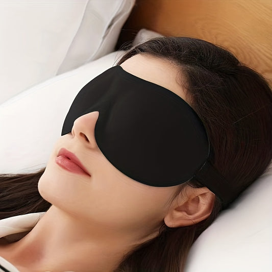 1/3/5/10 Pack Pure Blackout 3D Contoured Eye Mask for Adults - Heavy Duty Hypoallergenic & Fragrance-Free, Soft Ergonomic Fit (Men & Women) - Travel, Home, Office Use, No Leakage, Beige-Friendly - Ideal Gift for Night