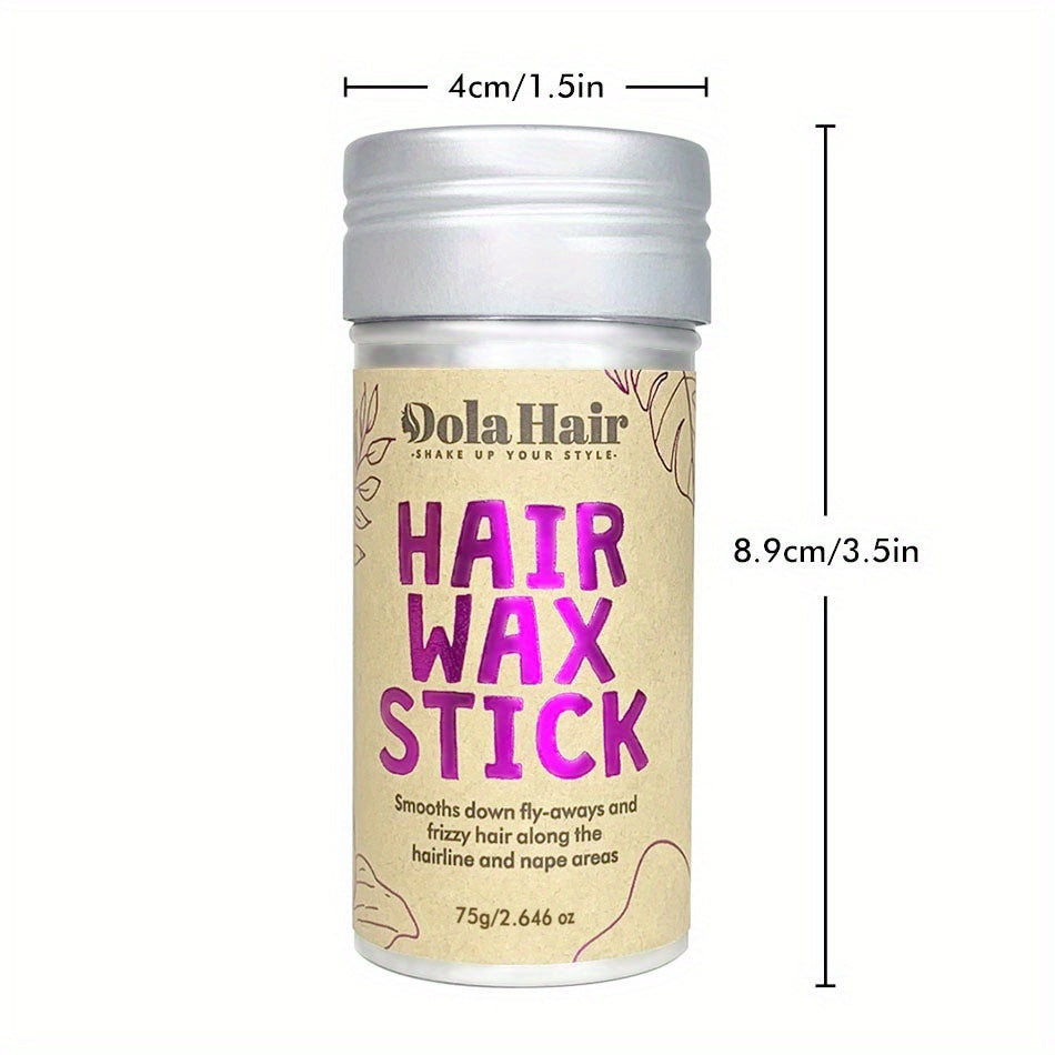 [2.7oz Hair Wax] Non-Greasy Hair Wax Stick 2.7oz | For Flyaways, Edge Control, Frizz Hair, Youngsters | Hair Slick Stick, Styling Cream